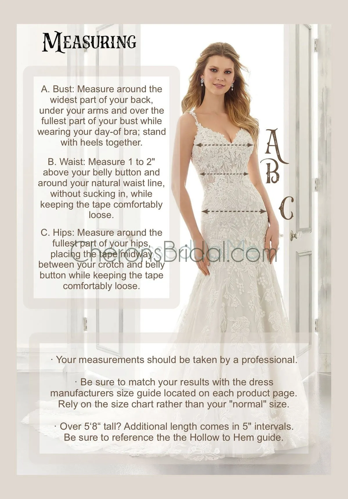 Blu - 5919 - Carrie - Cheron's Bridal, Wedding Gown