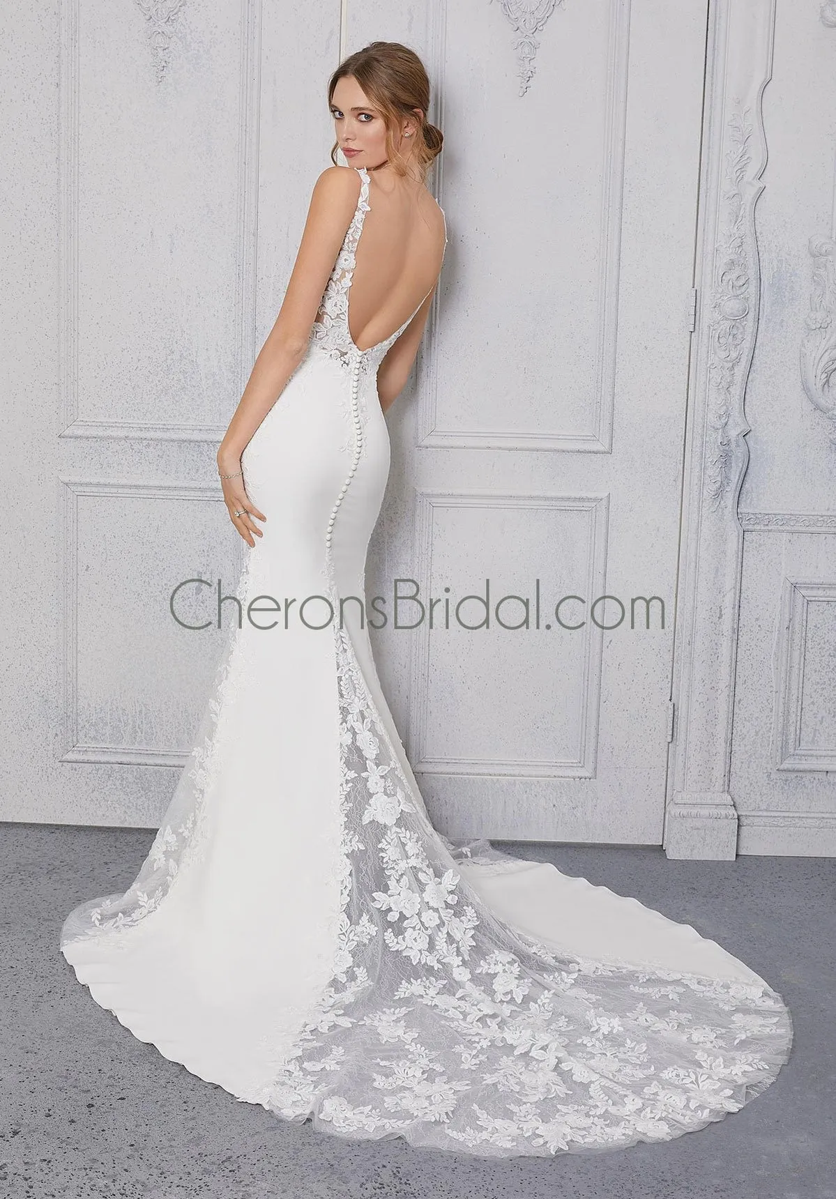 Blu - 5919 - Carrie - Cheron's Bridal, Wedding Gown