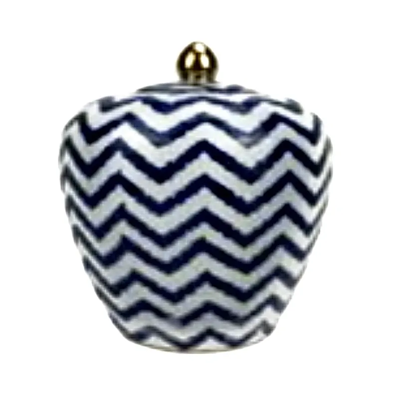 Blue & White Ceramic Vase