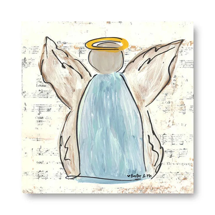 Blue Angel - Wrapped Canvas