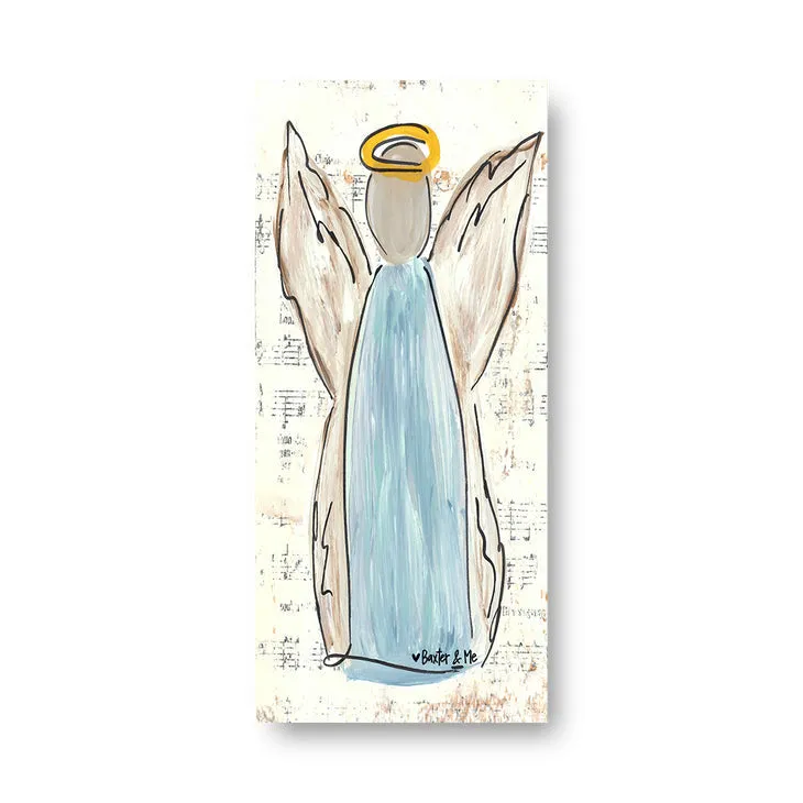 Blue Angel - Wrapped Canvas