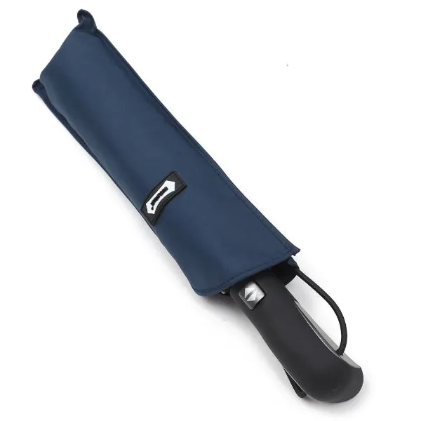 Blue Automatic Windproof Umbrella