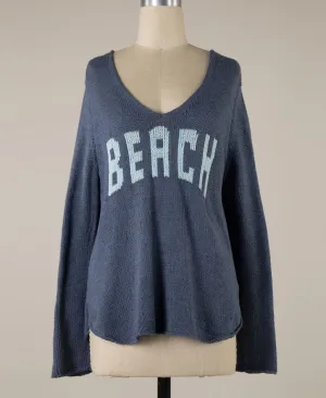 Blue Beach Sweater