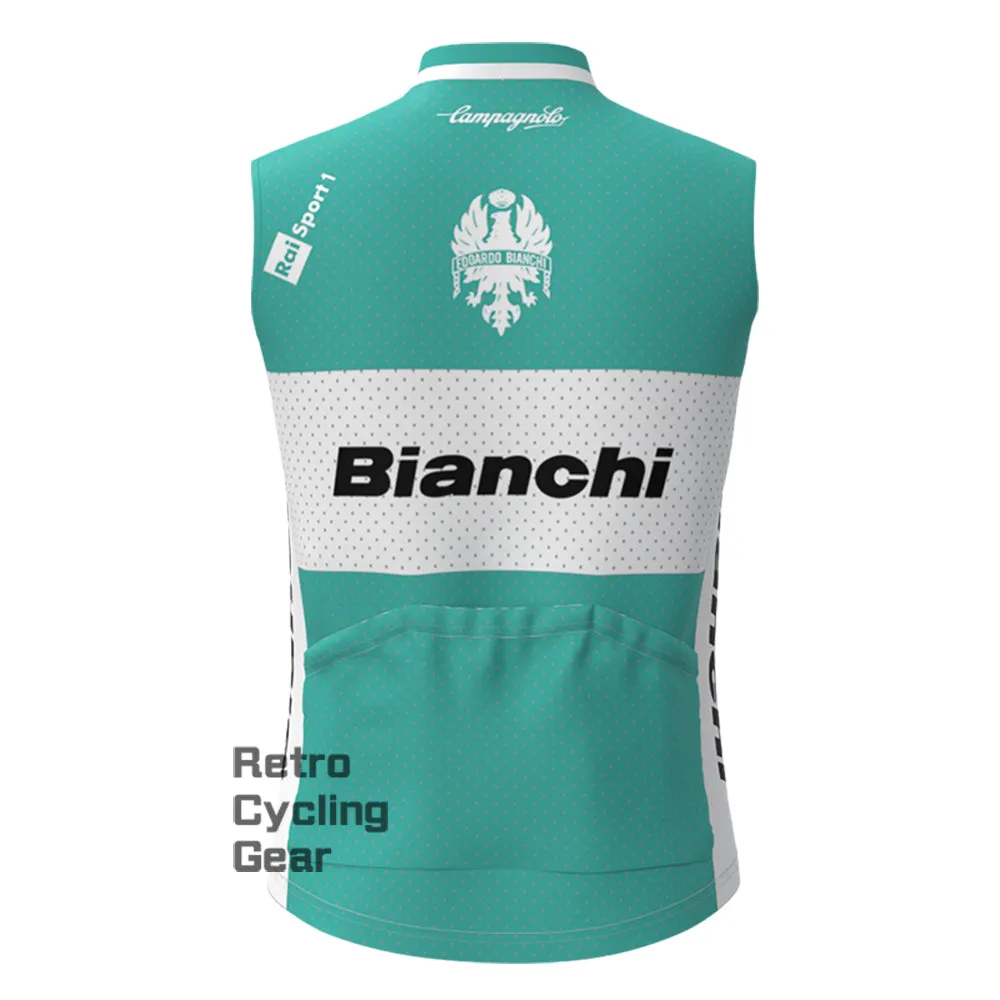 blue Bianchi Cycling Vest