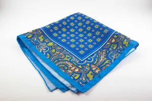 Blue Bordered Paisley