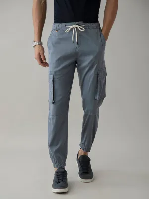 Blue Cargo Pants