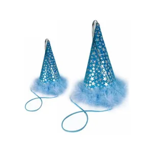 Blue Charming Pet Party Hat