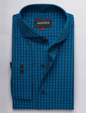 BLUE CHECK SHIRT