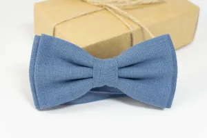 Blue color pre-tied bow ties | Blue butterfly bow tie