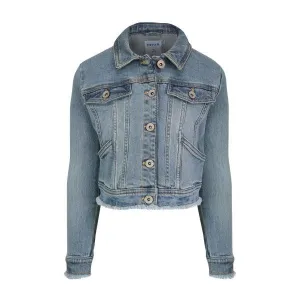 BLUE DENIM JACKET FOR GIRLS