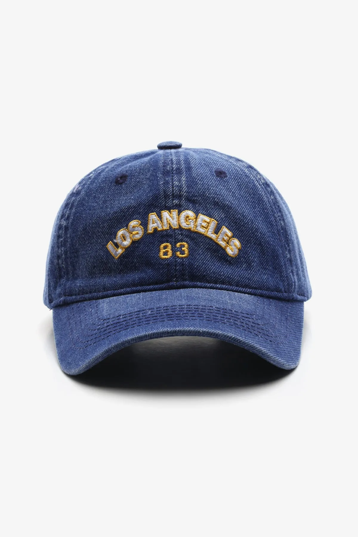 Blue Denim LA Embroidered Cap  - S23 - MCP113R