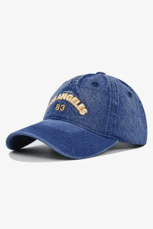 Blue Denim LA Embroidered Cap  - S23 - MCP113R