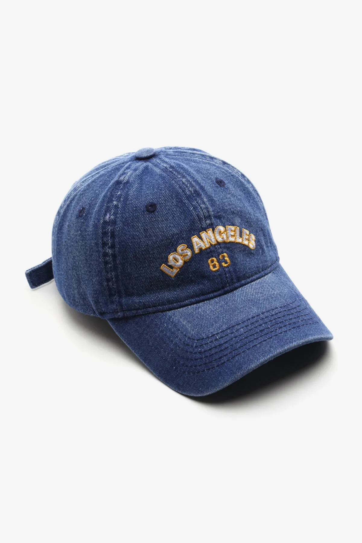 Blue Denim LA Embroidered Cap  - S23 - MCP113R