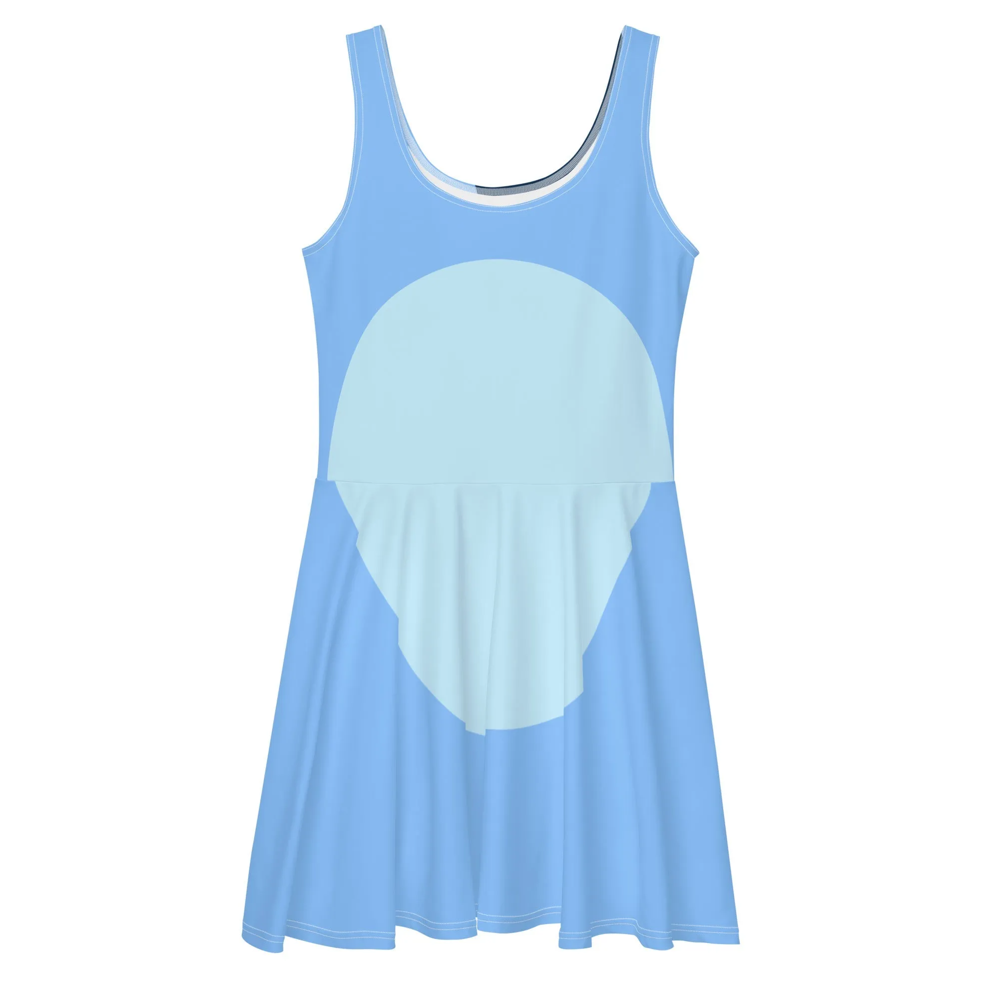 Blue Dog Skater Dress- Running Costume, Cosplay, Bounding