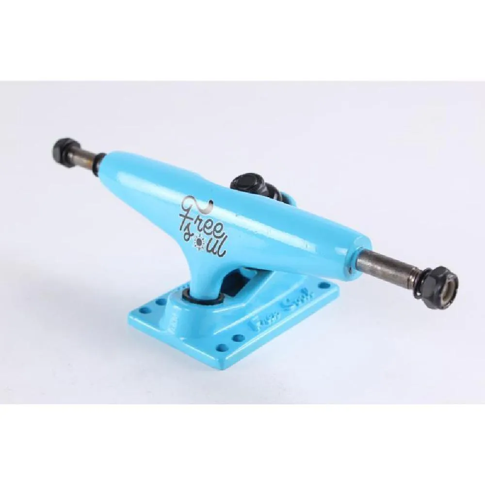 Blue Free Soul Skateboard Cruiser Trucks 5" set of 2