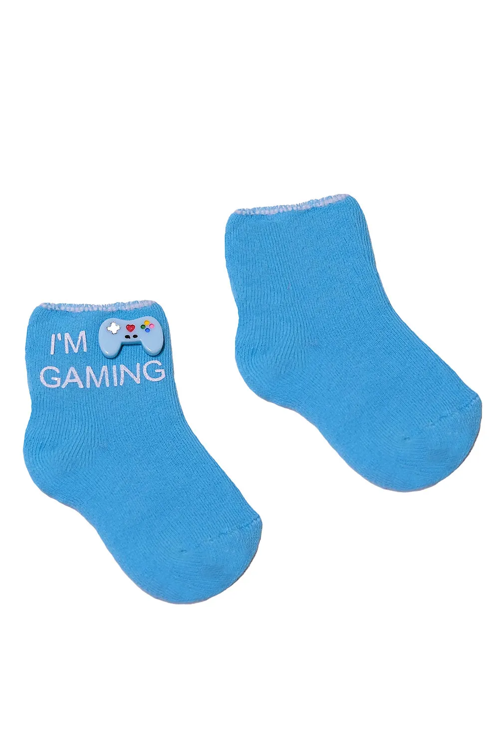 Blue Game Socks