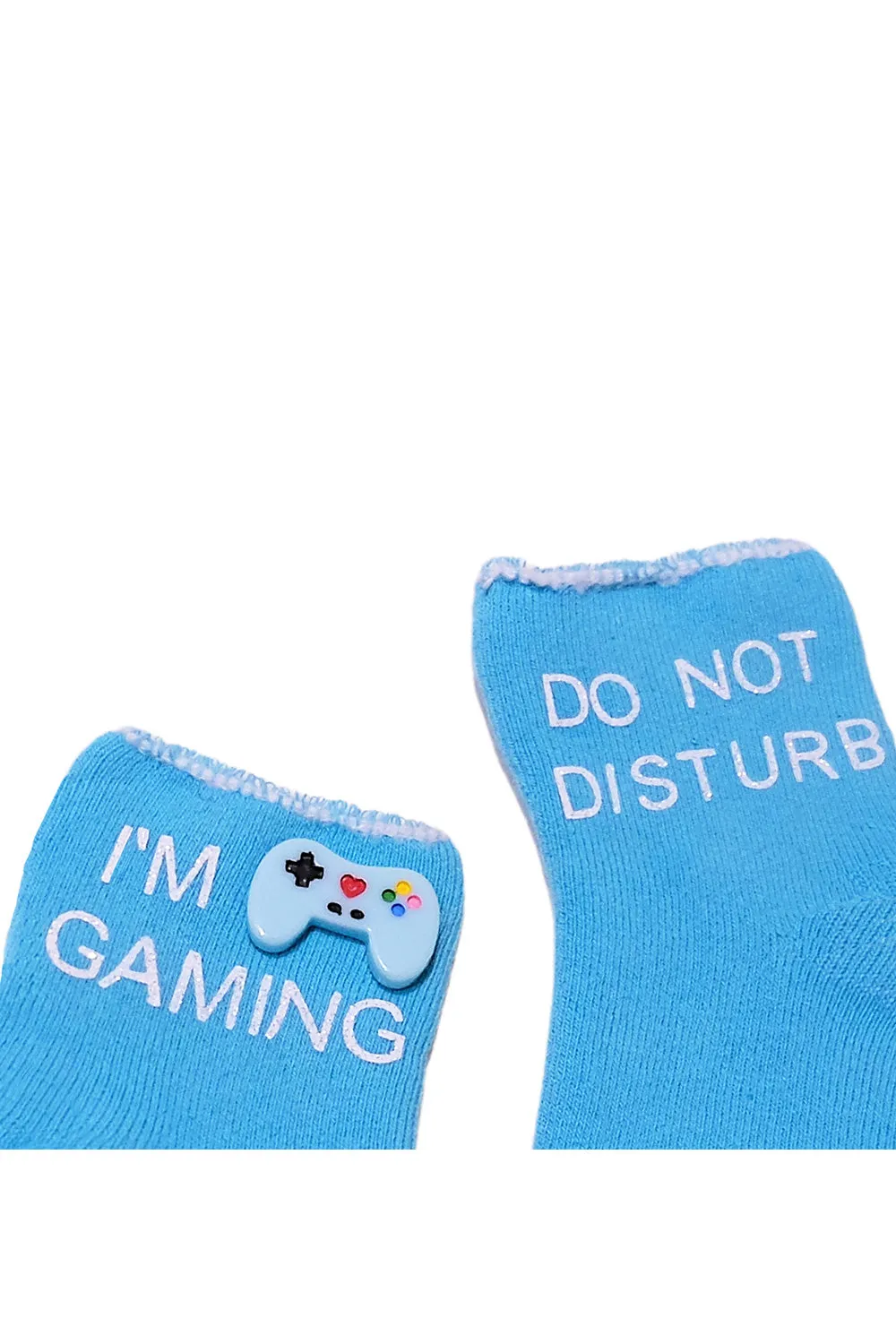 Blue Game Socks