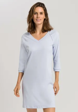 Blue Glow Pure Essence 3/4 Sleeve Nightdress