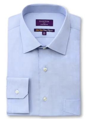 Blue Gold Label City Tailored Fit Cotton Polyester Shirt