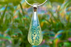 Blue Haze Drop Pendant