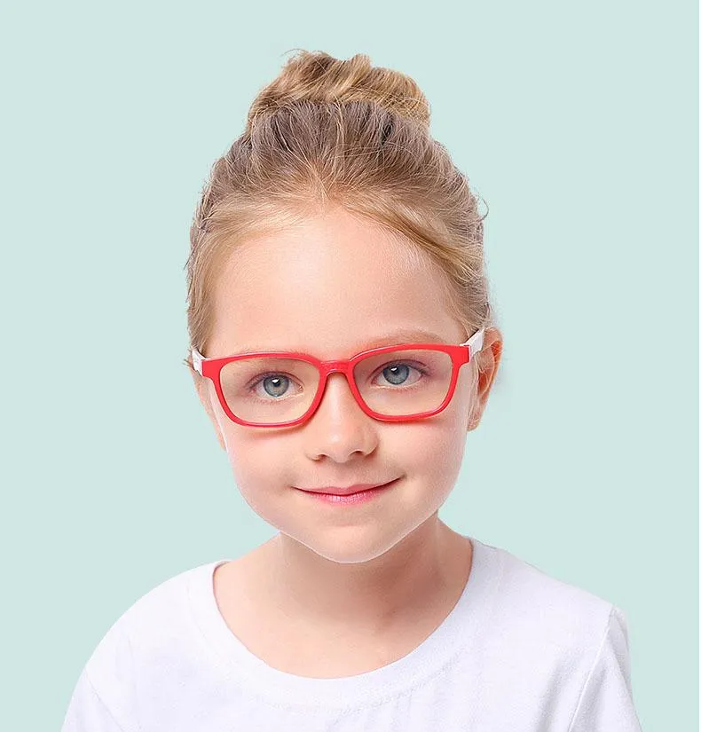 Blue Light Blocking Computer Screen Reading Glasses for Kids Ages [3-9] - Malik