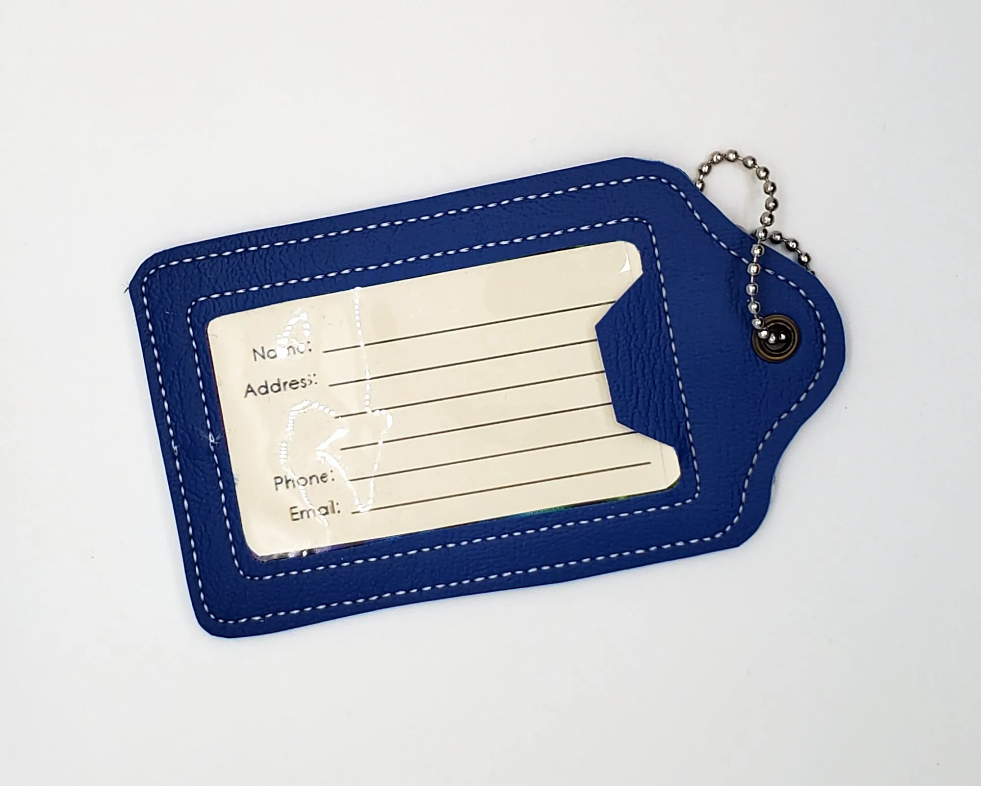 Blue Medical Equipment Luggage Tag