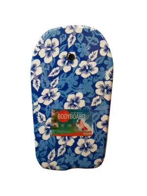 Blue Patterns Bodyboard with Leash (Available in a pack of 1)