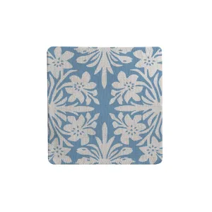 Blue Quilt Fabric Coaster