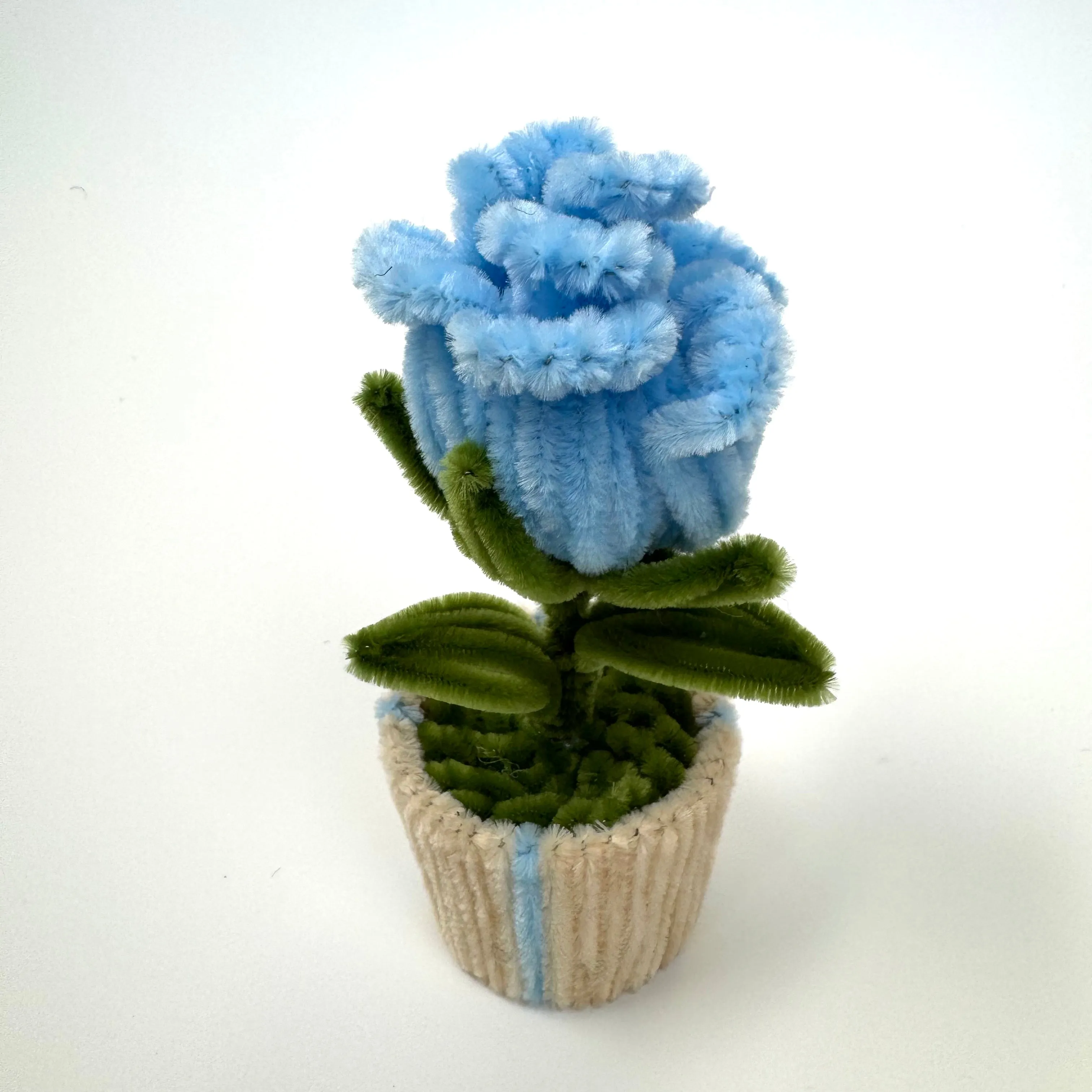 Blue Rose Mini Pot