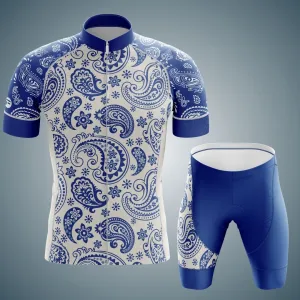 Blue Serenity | Men's Short Sleeve Cycling Set