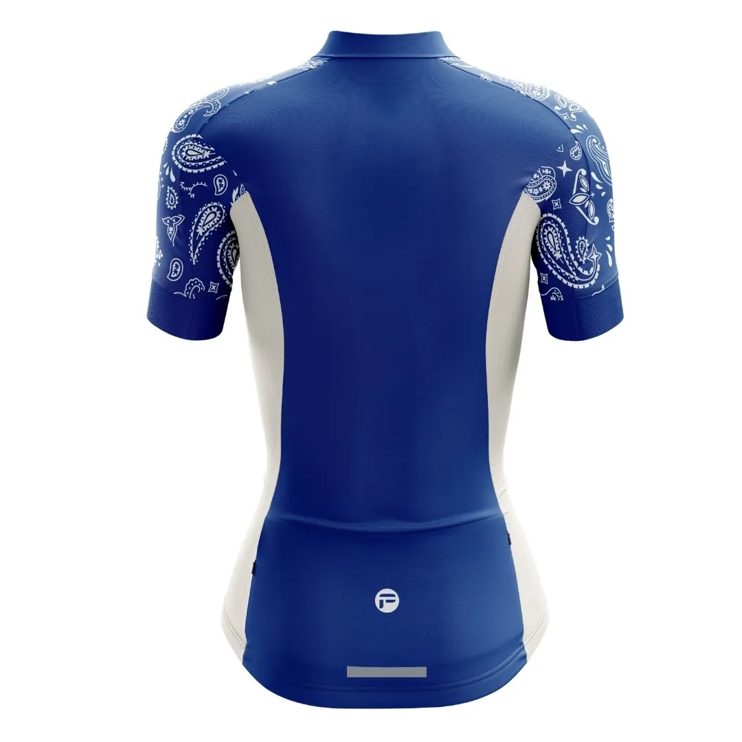 Blue Serenity | Women's Short Sleeve Cycling Set