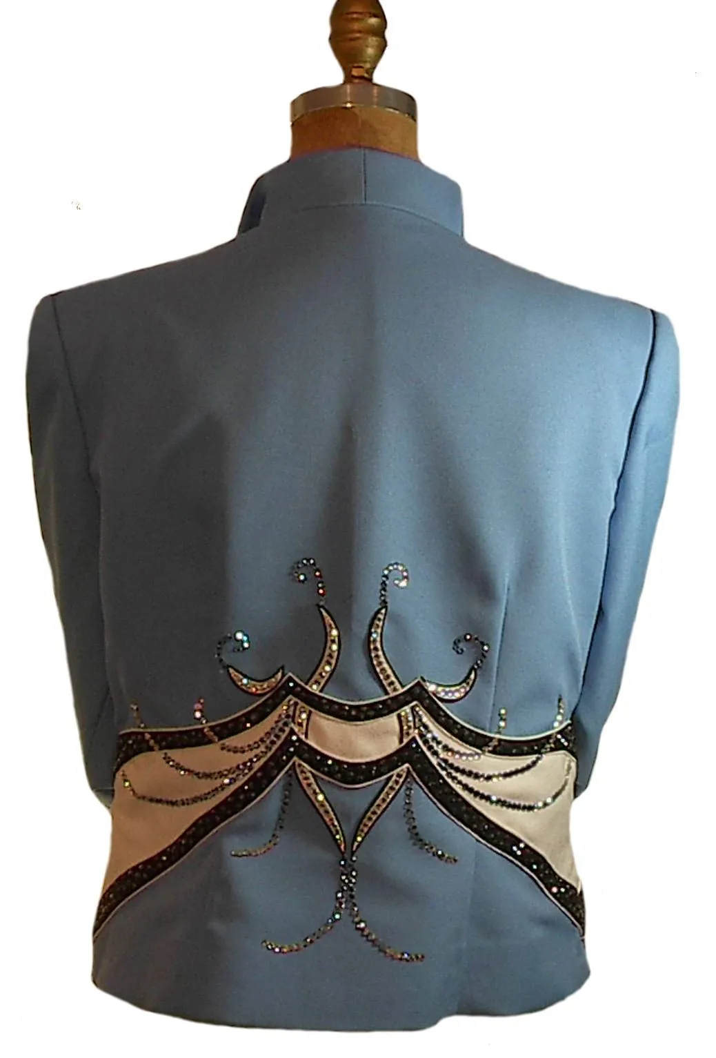 Blue Showmanship Outfit, Budget Friendly, Ladies L, 5080AB