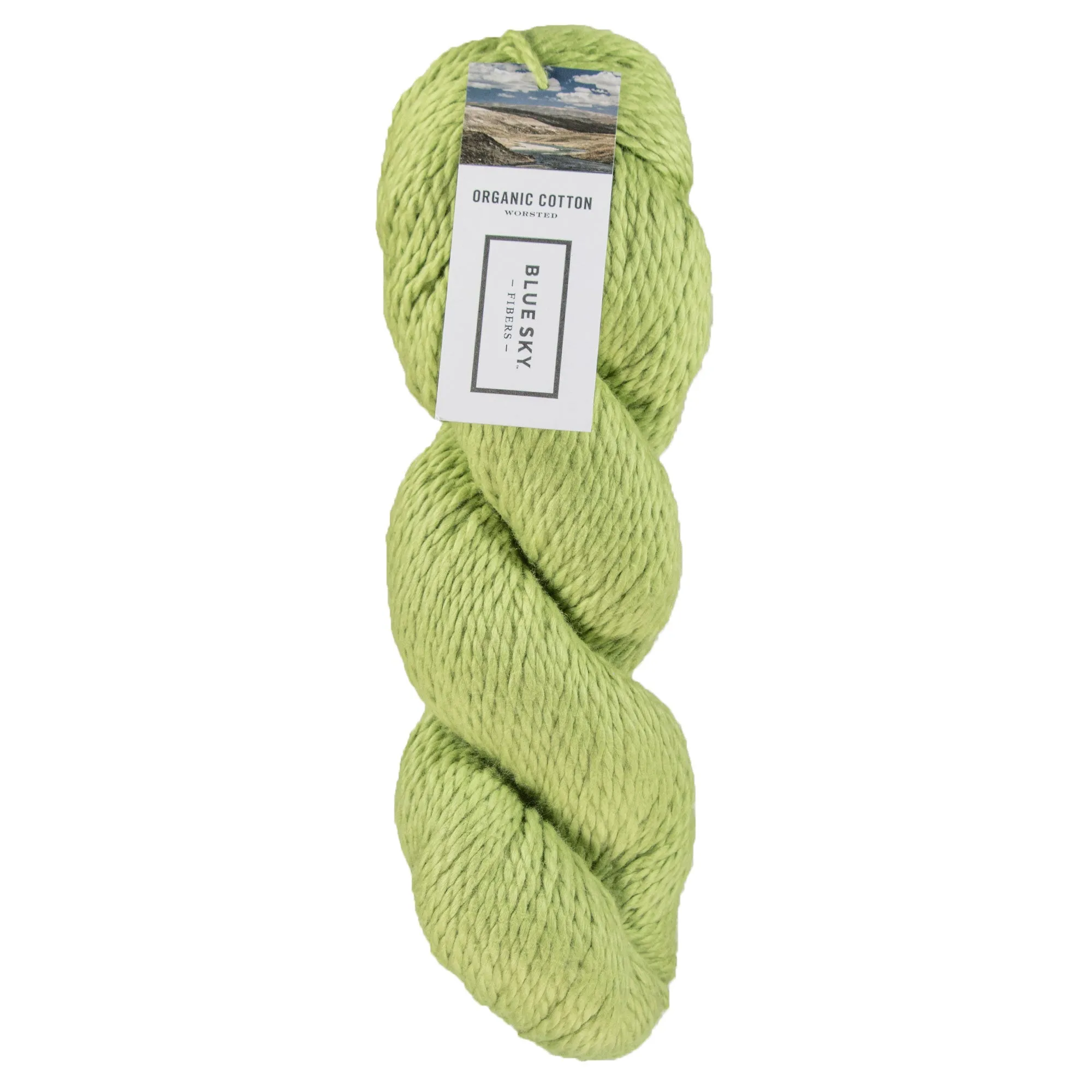 Blue Sky Fibers Organic Cotton Yarn - 639 - Wasabi