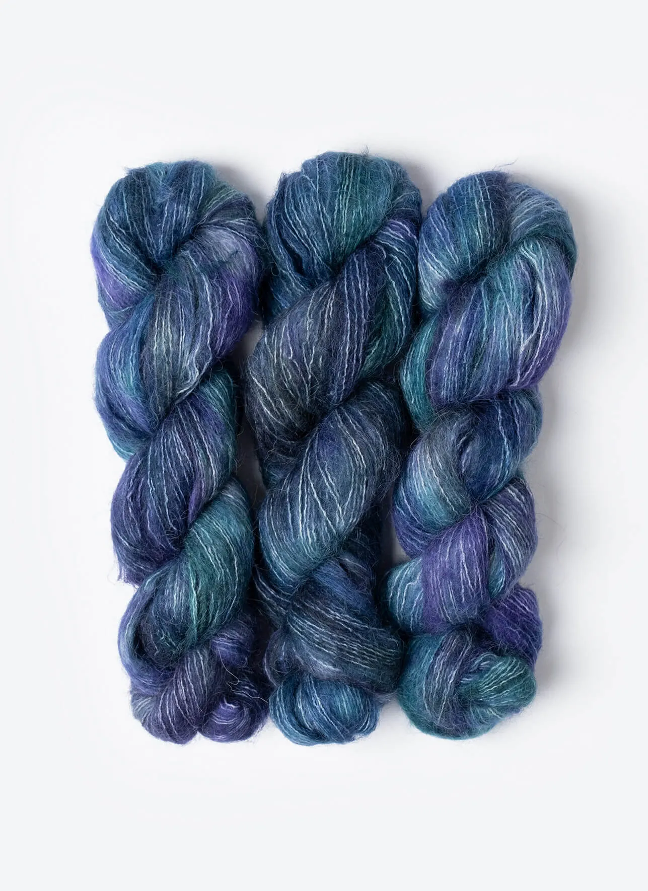 Blue Sky Fibers, PRAIRIE Hand-Dyed, AZULES, #11856