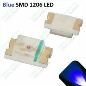 Blue Smd 1206 Led Super Bright Light Emitting Diode