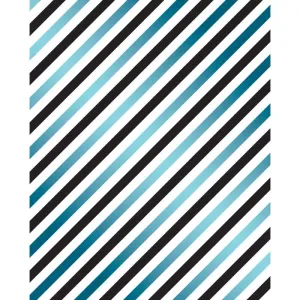 Blue Stripes Printed Backdrop