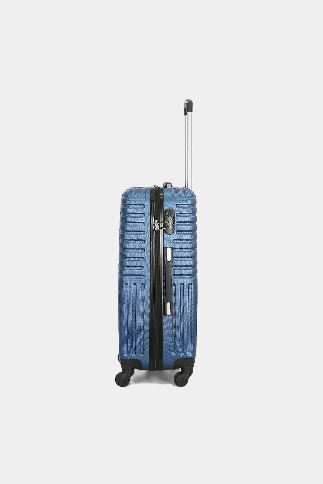 Blue Textured Trolley Set (3 Piece)