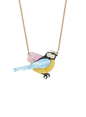 Blue Tit Necklace