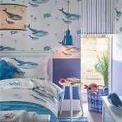 Blue Whales Ceiling Shade