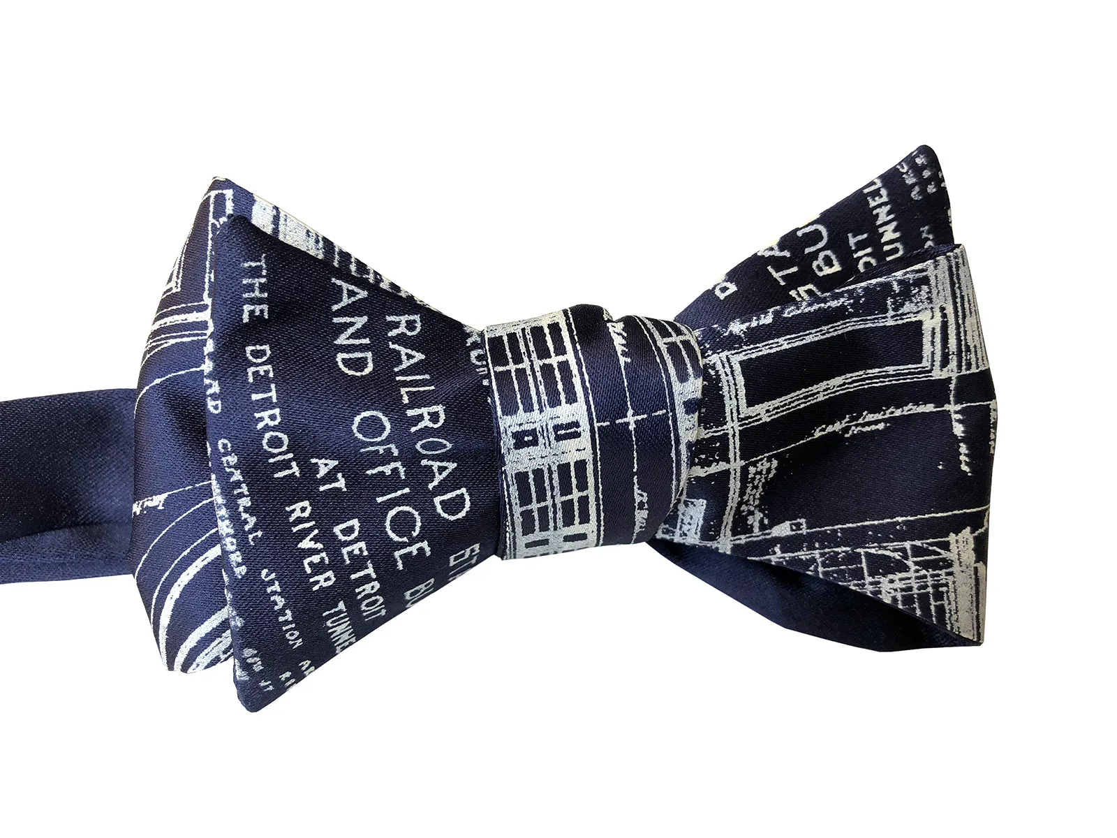 Blueprint Bow Tie, MCS Detroit Train Station Tie