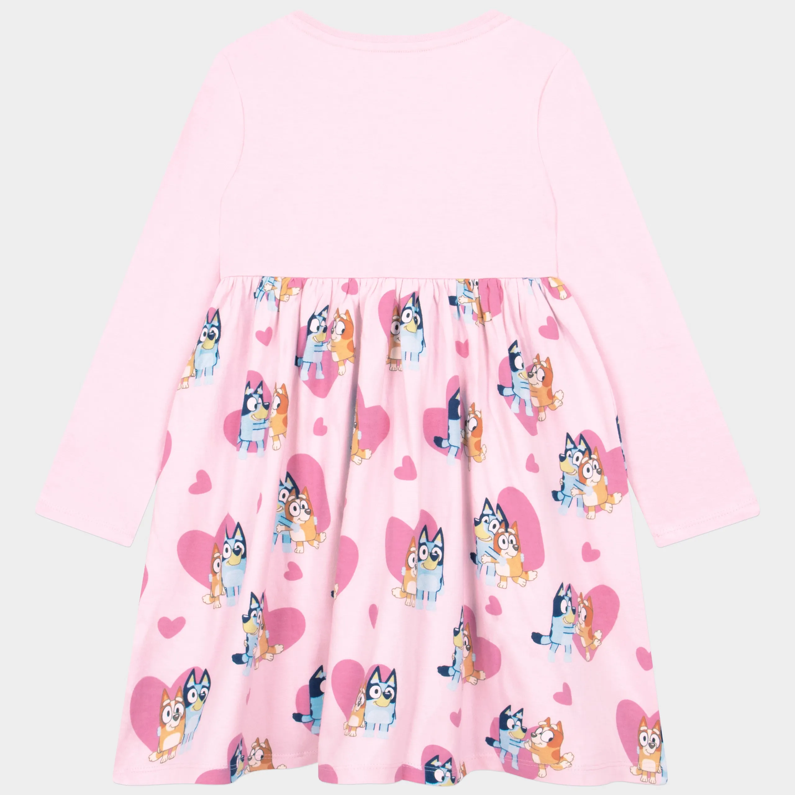 Bluey Dress - Bluey And Bingo Hearts