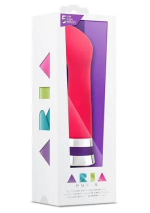 Blush Aria Hue G Vibrator Cerise