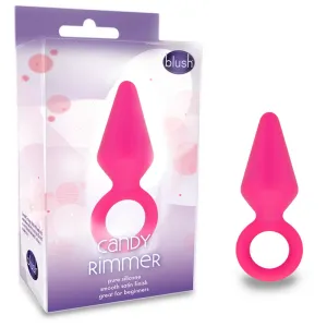 Blush Luxe Candy Rimmer Small Silicone Anal Plug Pink