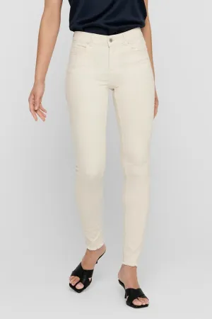 Blush Mid Jeans - Ecru