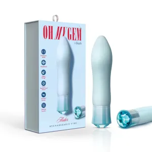 Blush Oh My Gem Ardor Warming G-Spot Aquamarine Vibrator