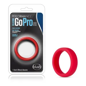 Blush Performance Silicone Go Pro Cock Ring Red