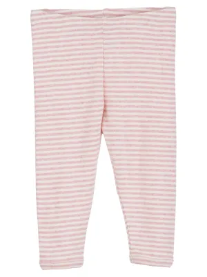 Blush Rose Stripe Leggings