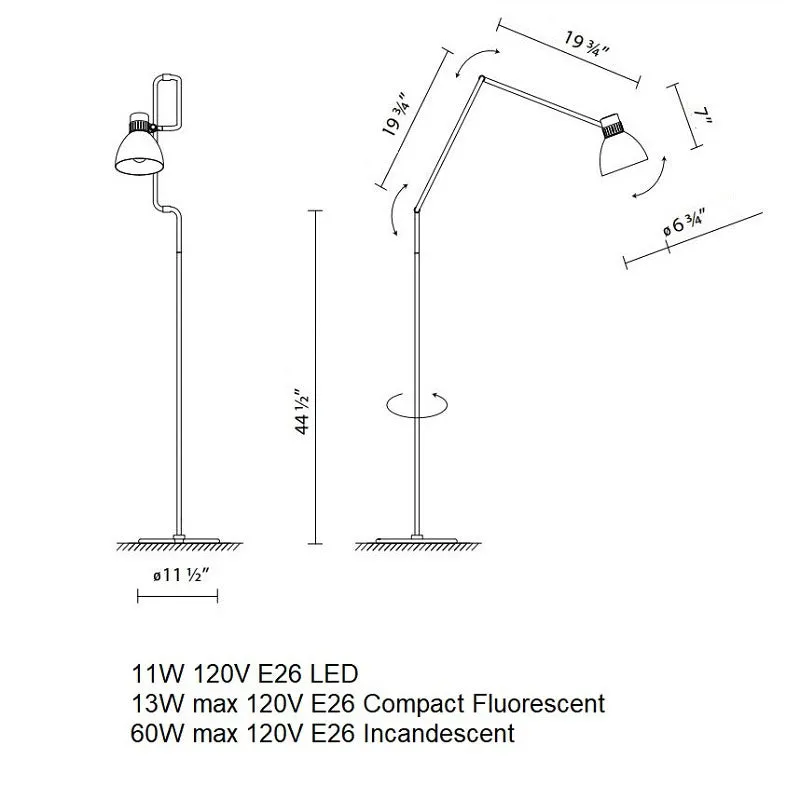 Blux System Floor Lamp