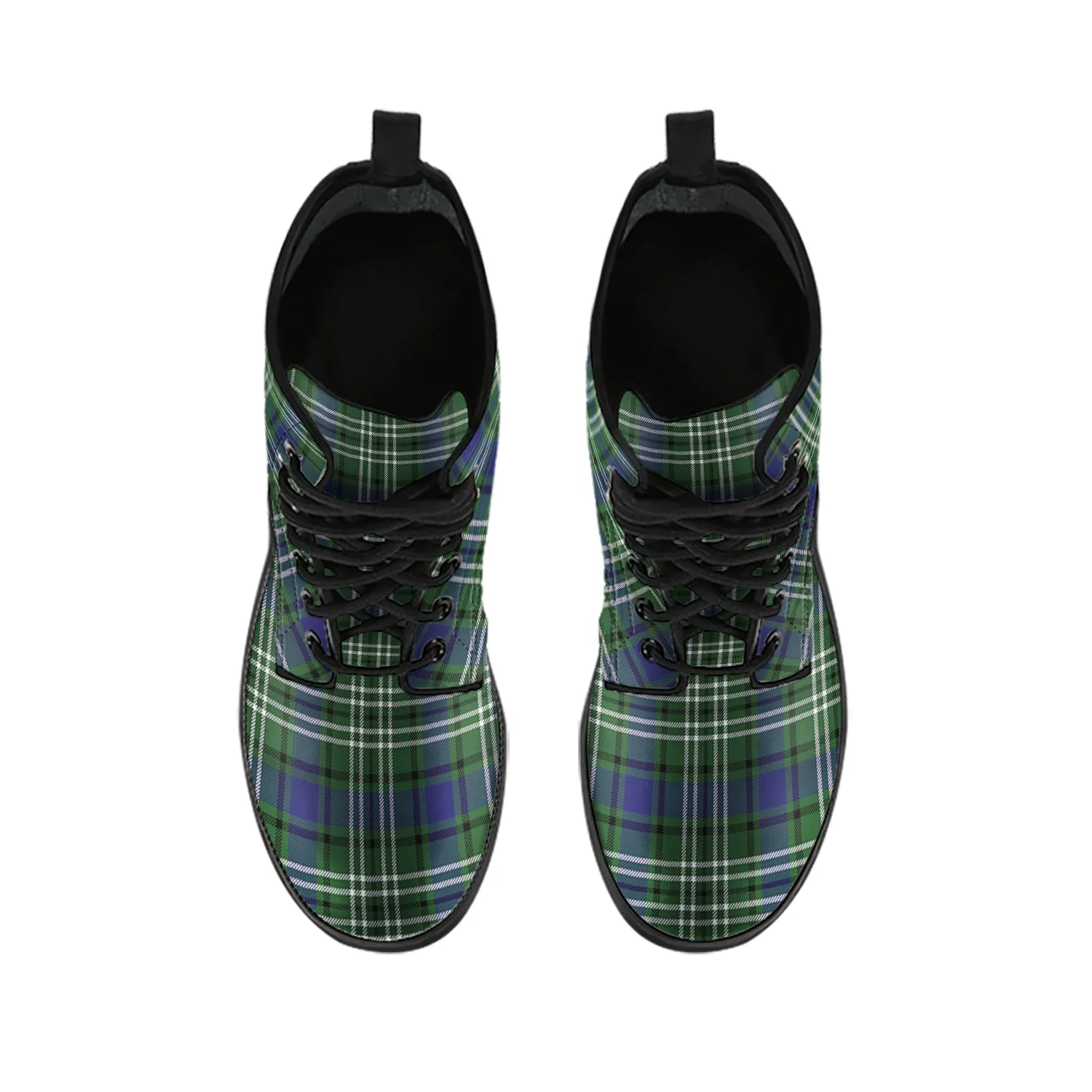 Blyth Tartan Leather Boots