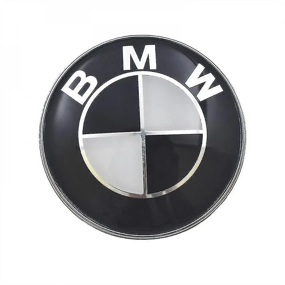 Bmw Black Wheel Cap Hubs Badge 68mm 4 Pieces For 13 5 7 Series, X6, M3, Z4, E46, E90